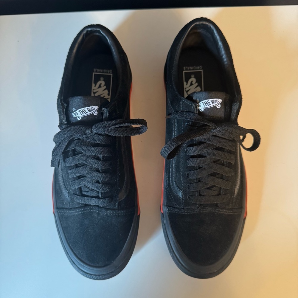 Men’s Vans Vault X WTAPS OG Old Skool LX GPS in Black/Orange